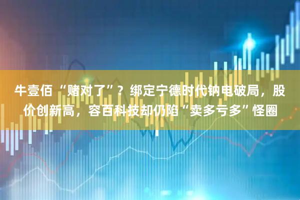 牛壹佰 “赌对了”？绑定宁德时代钠电破局，股价创新高，容百科技却仍陷“卖多亏多”怪圈
