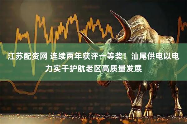 江苏配资网 连续两年获评一等奖！汕尾供电以电力实干护航老区高质量发展